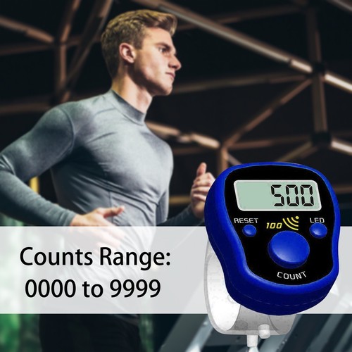 LED Finger Tally Counter Digital LCD Electronic Hand Finger Tally Counter Device - Picture 9 of 29