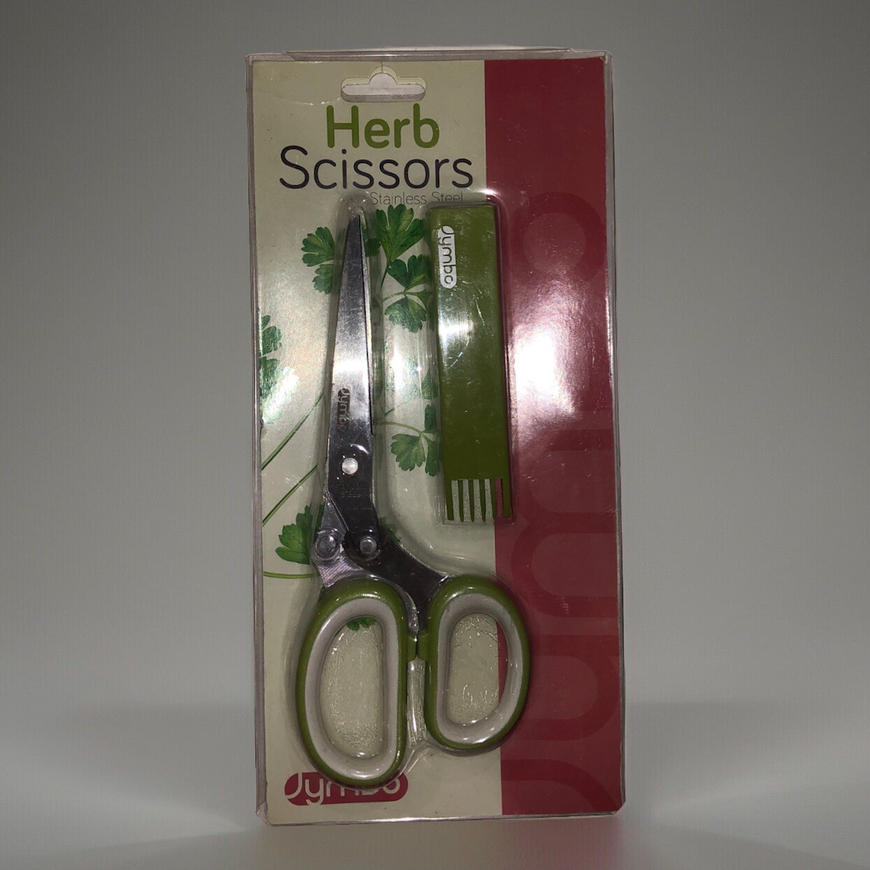 Stainless Steel Kitchen Scissors with Cover for Vegetables Herbs and More-image