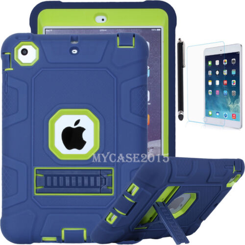 Hybrid Stoßfest Ständer Schutzhülle iPad 6./5/4/3/2 Mini 5. 4 3 2 iPad Air 1/2 - Bild 23 von 27