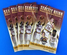 1998-99 Seattle Reign ABL Schedule *Lot of 5*  Women's Basketball PRE STORM WNBA