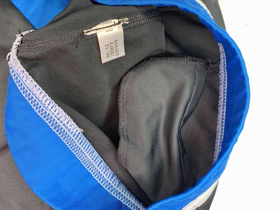 Pantalones de Yoga Reebok Para Mujer M Gris Sólido Azul Cintura Atlético Elástico Entrenamiento Foto 4 de 4