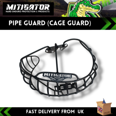 Exhaust Pipe Guard Fit for Enduro Ktm/Husqvarna 2020-2023 Gasgas 2021-2023 Black