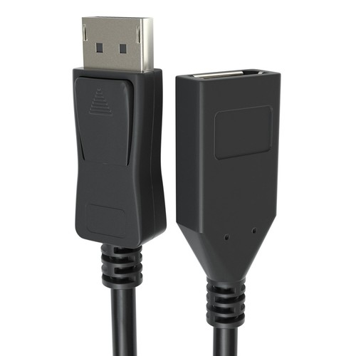 1,5m DisplayPort Verlängerungskabel DP 1.2 4K Verlängerung 1080p UHD 3D HDCP - Bild 4 von 6