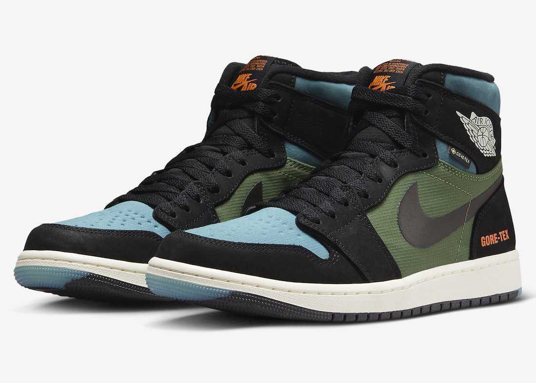 Nike Air Jordan 1 Element GORETEX Noise Aqua Light Olive Nike Air Jordan 1 Element GORETEX Noise Aqua Light Olive