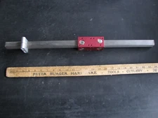 3" PBC LINEAR SQUARE SHAFT BEARING 4-Sided Adjustable w/ 2 ft. 1" SHAFT & CLAMP