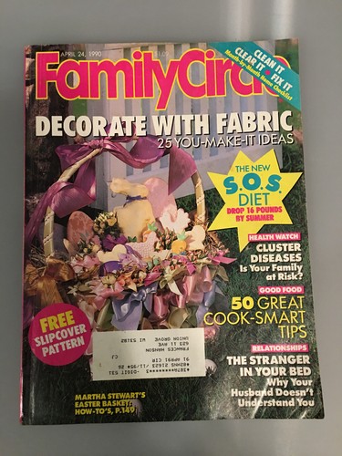 Vintage Family Circle April 24, 1990
