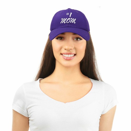 DALIX #1 Mom Hat Number One Mothers Day Gift Embroidered Baseball Cap - Picture 108 of 139