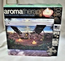 BEACH SCENE PUZZLE "EVENING INVITATION" MASTERPIECES PUZZLE CO. NEW