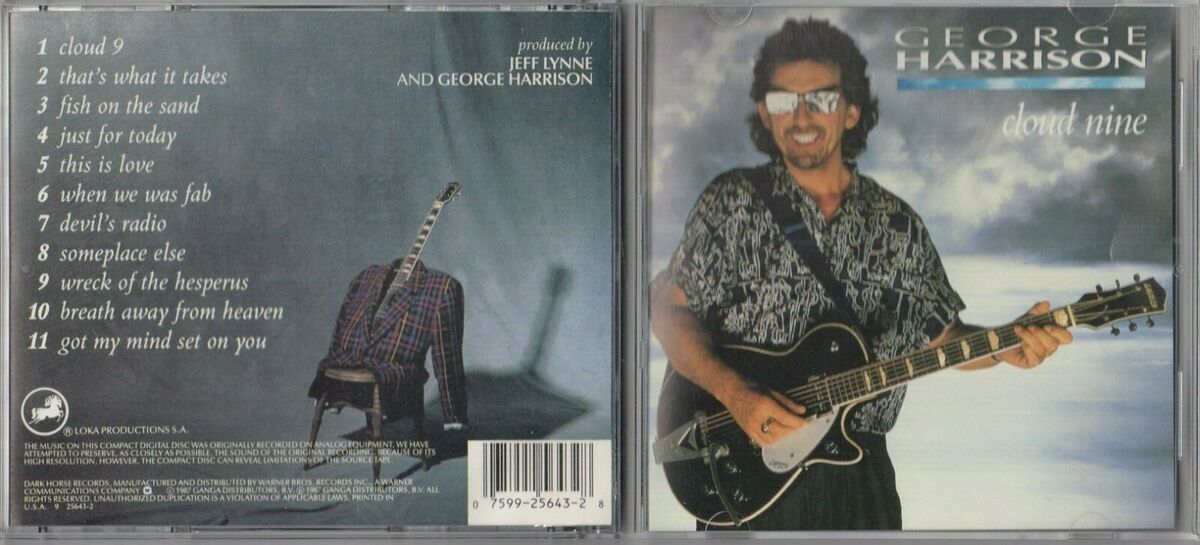 George Harrison - Cloud Nine CD 1987 DARK HORSE 925643-2 George Harrison - Cloud Nine CD 1987 DARK HORSE 925643-2