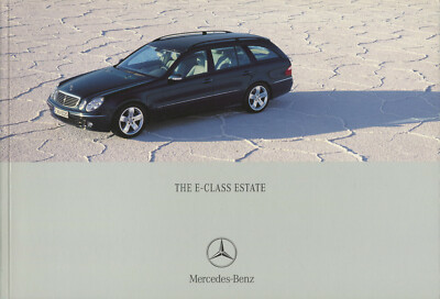 AUTO PROSPEKT - MERCEDES-BENZ E-KLASSE KOMBI - SEPTEMBER 2004