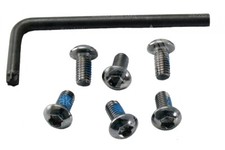 6 Disc Brake Rotor Bolts w/ Threadlock  Torx T25 Tool M5 x 10mm for IS Rotors 