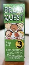 New Sealed Brain Quest Grade 3 Revised 4th Edition 1,000 Questions Ages 8-9