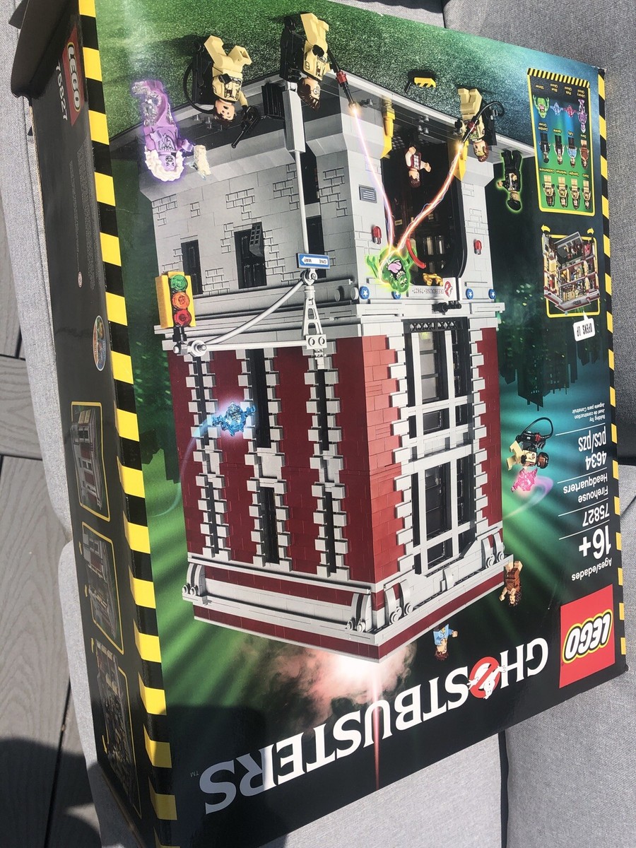 LEGO 75827 Ghostbusters Firehouse Headquarters New Dented Box
