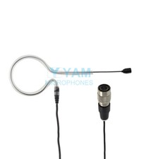 YAM Black EM2-C4AT-B Earset Mic For Audio Technica Designed For Children T35 T75