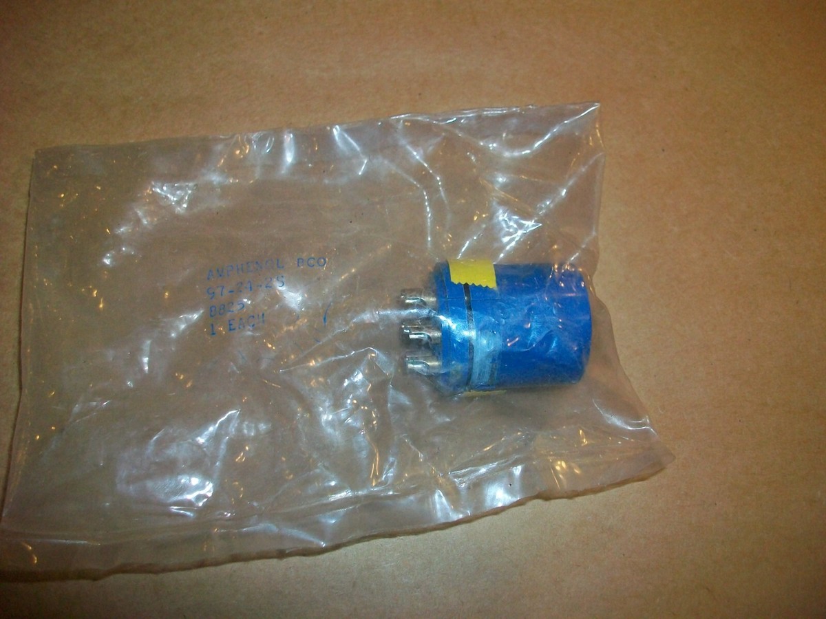Amphenol MS Military Connector Insert 97-24-2S NEW | eBay