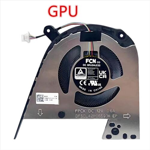 New For CPU GPU Cooling Fan ASUS Vivobook Pro 15X OLED K6501Z K6500ZC K6501ZM - Picture 5 of 7