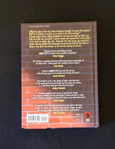 Naked City Eric Drooker Graphic Novel Dark Horse Hardcover HC - Picture 2 of 2