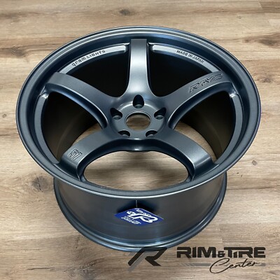 Gram Lights 57CR 19x9.5 +25/19x10.5 +35 5x112 Gun Blue II Staggered (Set of 4)