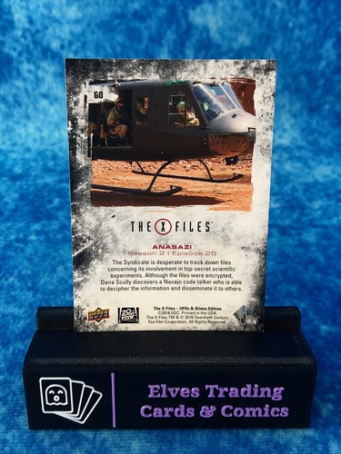 The X-Files: UFOs and Aliens SINGLE Non-Sport Trading card by Upper Deck 2019 - Picture 122 of 202