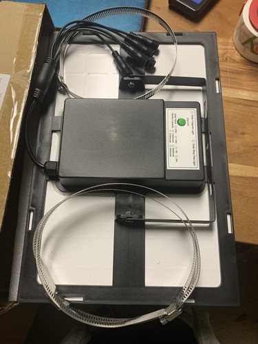 Luz de poste de bandera con energía solar 5 luces - 2400 lúmenes más brillante - 15-40 pies-1200 mAh - Imagen 3 de 3