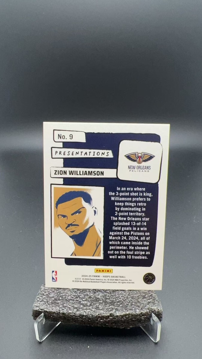 【25シリ RC】ZION WILLIAMSON CROWN E 2019-20 PANINI CROWN ROYALE ZION WILLIAMSON ROOKIE CRYSTAL