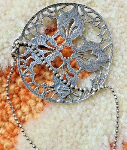 MEGIDDO Israel 925 Sterling Signed Necklace 11.7g - Picture 6 of 7