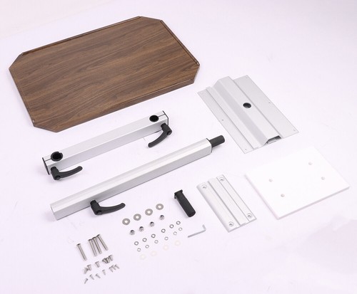 360° Rotation Table with PE Tabletop and Alu Bracket for Camper Van RV Trailer - Picture 13 of 16