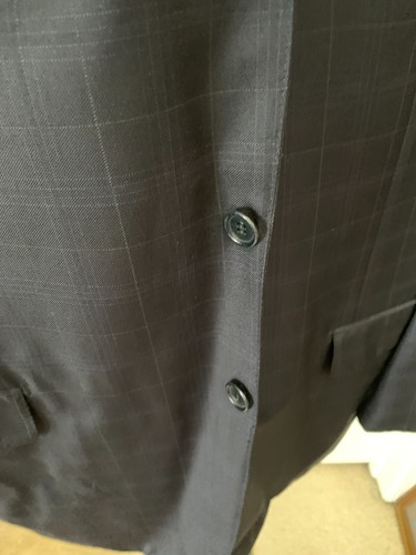 Trussini Herren grau Fensterscheibenanzug Größe US 52 (62 italienisch) - Bild 10 von 20