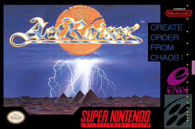 ★週末セール★ActRaiser（アクトレイザー）中古美品・完品・SNES北米版 ActRaiser（アクトレイザー）【中古美品・完品・SNES北米版