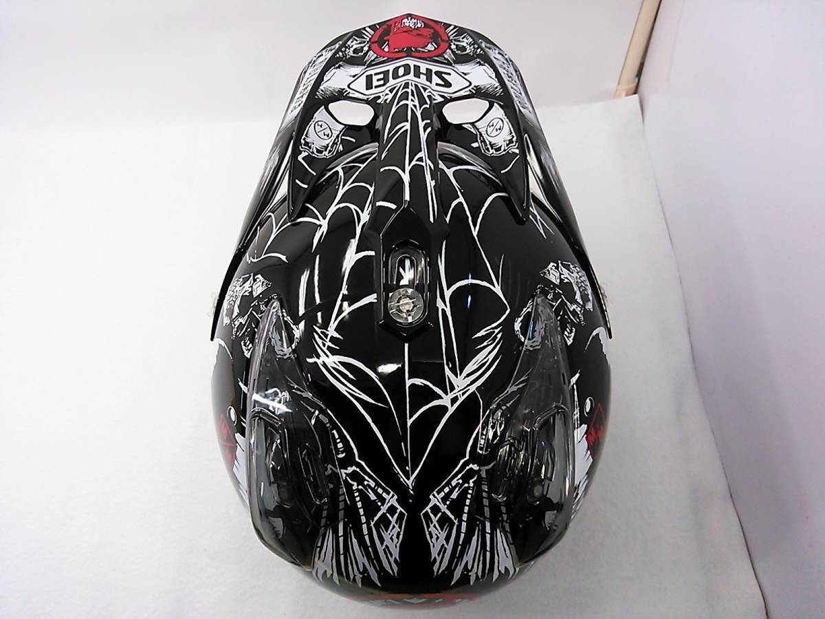 Shoei Off Road Helmet VFX-DT Metal Mulisha3 S Size Replaced