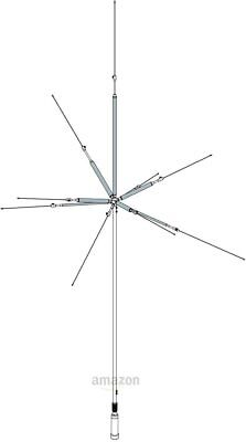 Comet UHV-10 Antenna for Fixing 9 Band Silver Equipment Comet UHV-10 Antenna for Fixing 9 Band Silver Equipment