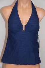 NWT Ralph Lauren Swimsuit Tankini Top Sz 6 IND Halter