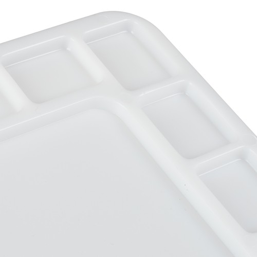 10 Paletas pintura rectangular Paleta mezclar pintura acrílica Mezclador óleos - Imagen 8 de 9