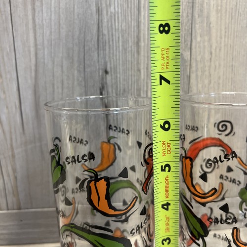 4 Bicchieri Libbey Salsa Hot Chili tema 15 oz 6,25" - Foto 7 di 8