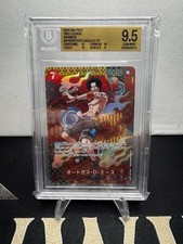 2024 One Piece OP08 Two Legends JP - Portgas D. Ace SP OP02-013 - BGS 9.5