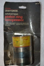 Sears-Craftsman 9-4716 Ratchet Type Piston Ring Compressor 2-1/2” to 5” NEW 4716