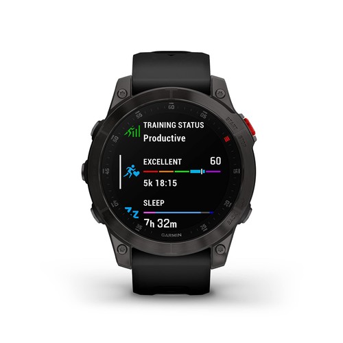 Reloj inteligente Garmin epix Gen 2 Sapphire 47 mm negro titanio paquete de garantía de 2 años - Imagen 3 de 7
