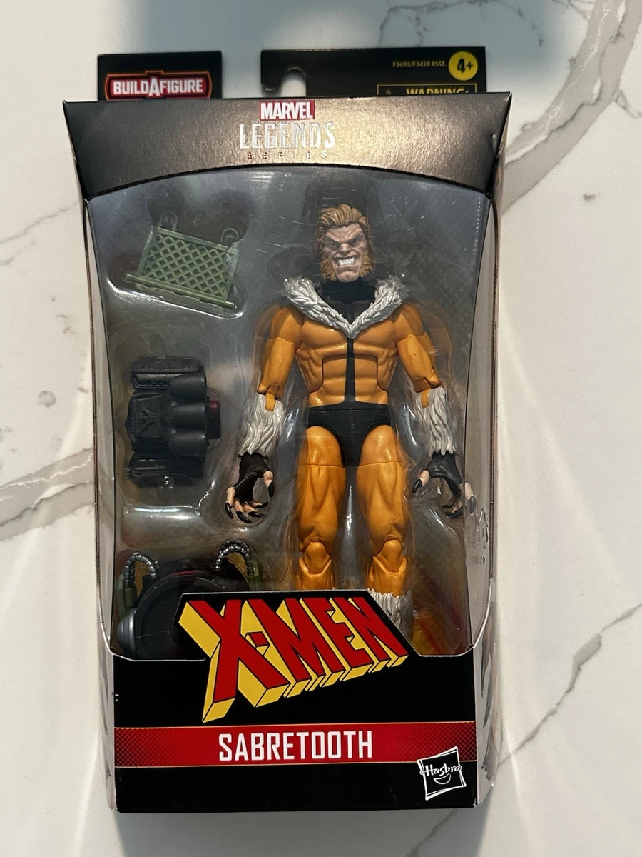 Hasbro Marvel Legends Sabretooth Action Figure 15 Cm – Personaggio Collezionabile Con Accessori – Giocattolo Ufficiale Per Bambini E Adulti, Multicolore, F1009 - 4