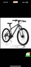 26 Inch Mountain Bike 21 Speed Steel Frame Dual Disc Brake Bicycle for Men Women