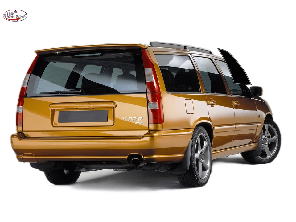 Kit de película de tinte de ventana de 2 capas precortada personalizada computarizada para Volvo V70 1998-2000 Foto 2 de 4