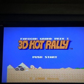 Famicom Disk System Mario games lot of 4 disks 3D Hot Rally Golf F1 FDS Card