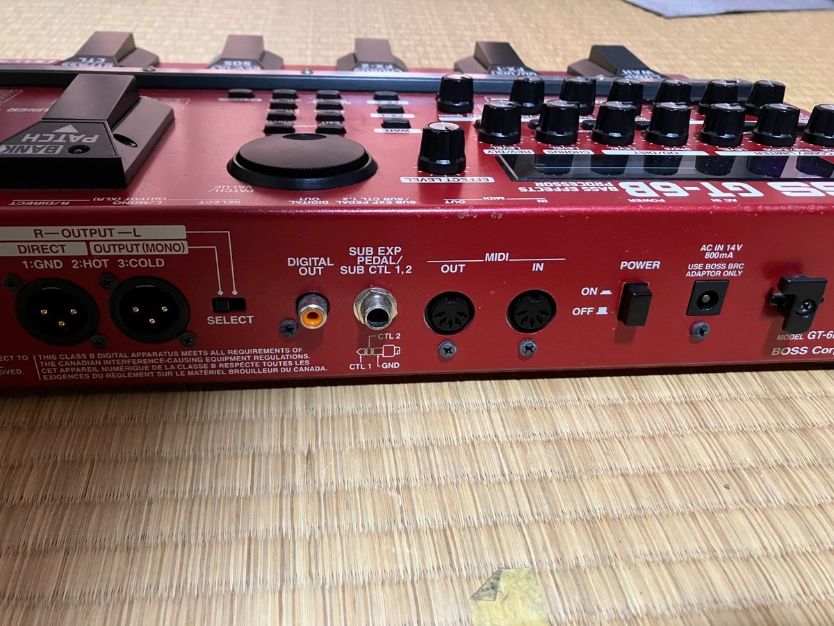 Boss GT-6B Multi-Effects Guitar Effect Pedal for sale online | eBay