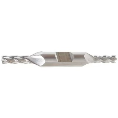 Zoro Select 239-001100 Carbide End Mill, 1/2In, 4Fl, Double,  239-001100
