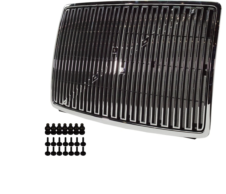 For 1998-1999 VN Grille Assembly Chrome Plastic Foto 3 de 4