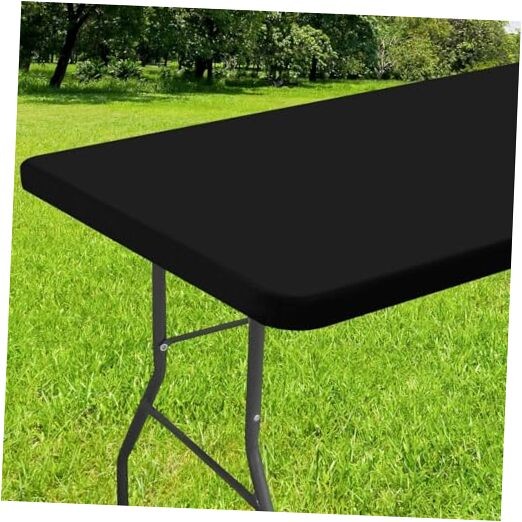 Rectangle Tablecloth, Elastic Fitted Flannel 48