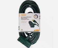 50 ft. 16/3 Tri-Tap Indoor/Outdoor Landscape ...