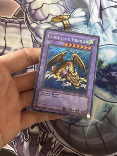 (YCL) Thousand Dragon MRD-143 REVERSE FOIL ERROR Secret Unlimited Yu-Gi-Oh LP - Picture 5 of 24