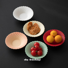 Fireworks Tea Tray, Ceramic Fruit Tray, Household Snack Tray Fruit Tray Nut Tray