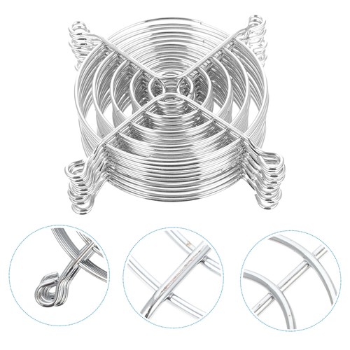 10 PCS Fan Protection Net Baby Computer Case Grid Cooling Covers - 第 1/12 張圖片