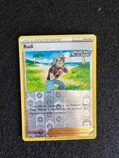 RUDI 131/198 REVERSE HOLO REGNO GLACIALE SPADA E SCUDO CARTA POKEMON ITA